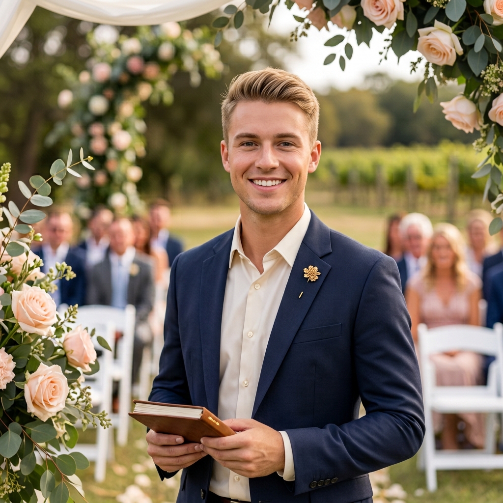 Max Nye — marriage officiant